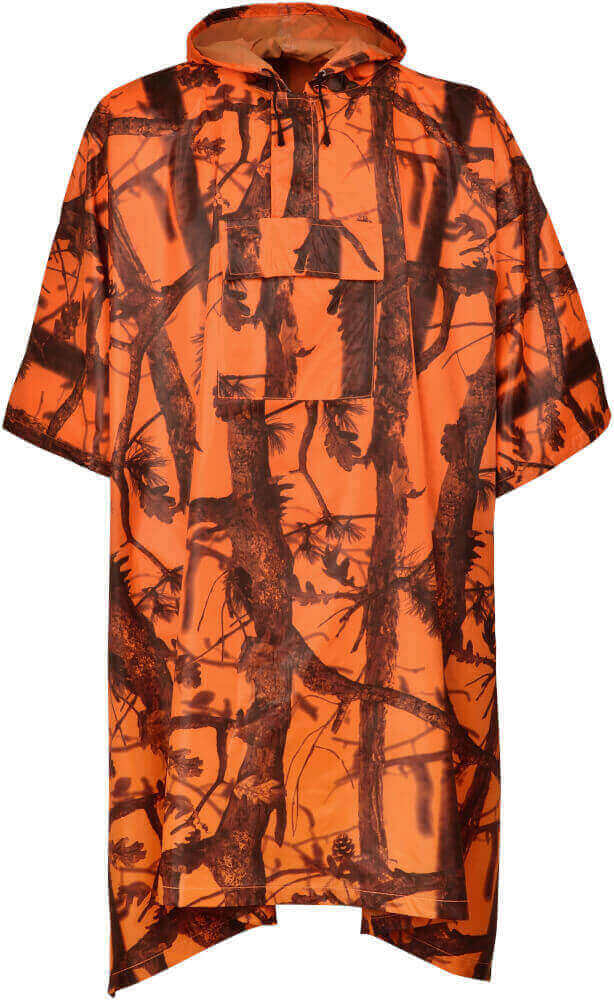 Regenponcho Ghostcamo Blaze für die Drückjagd von Percussion