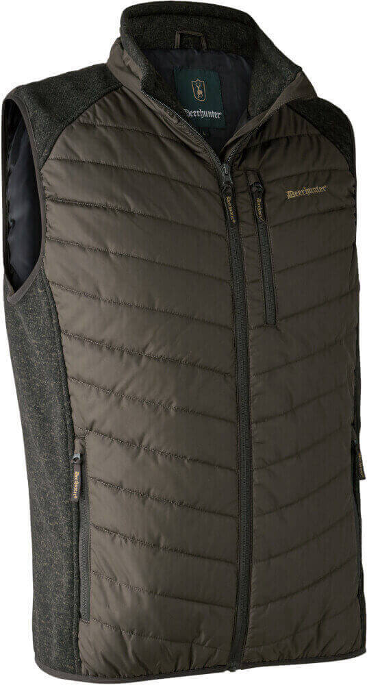 Steppweste Moor padded timber mit Strickeinsatz von Deerhunter