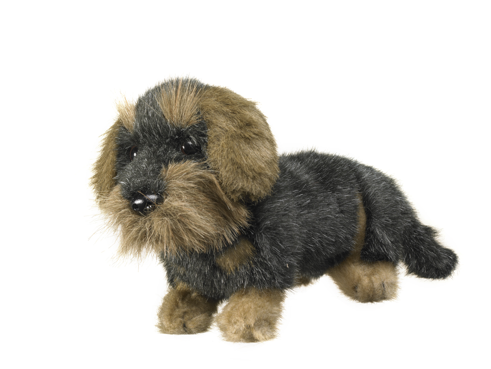 Kuscheltier Dackel stehend Förster Stofftiere