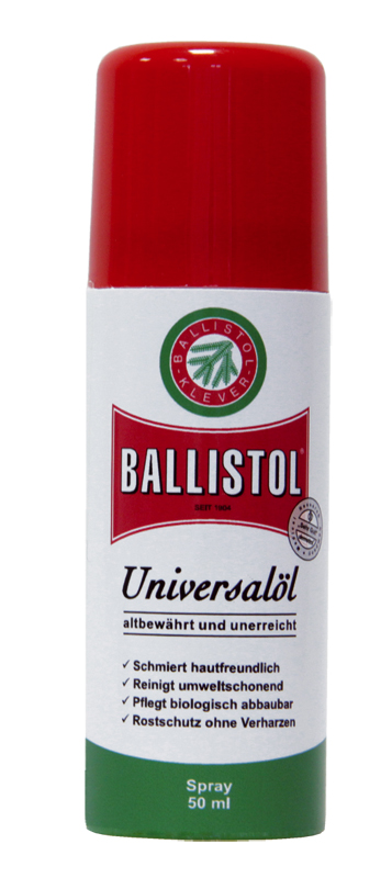 Ballistol Universalöl als Spraydose 50ml für die Waffenpflege und Waffenreinigung