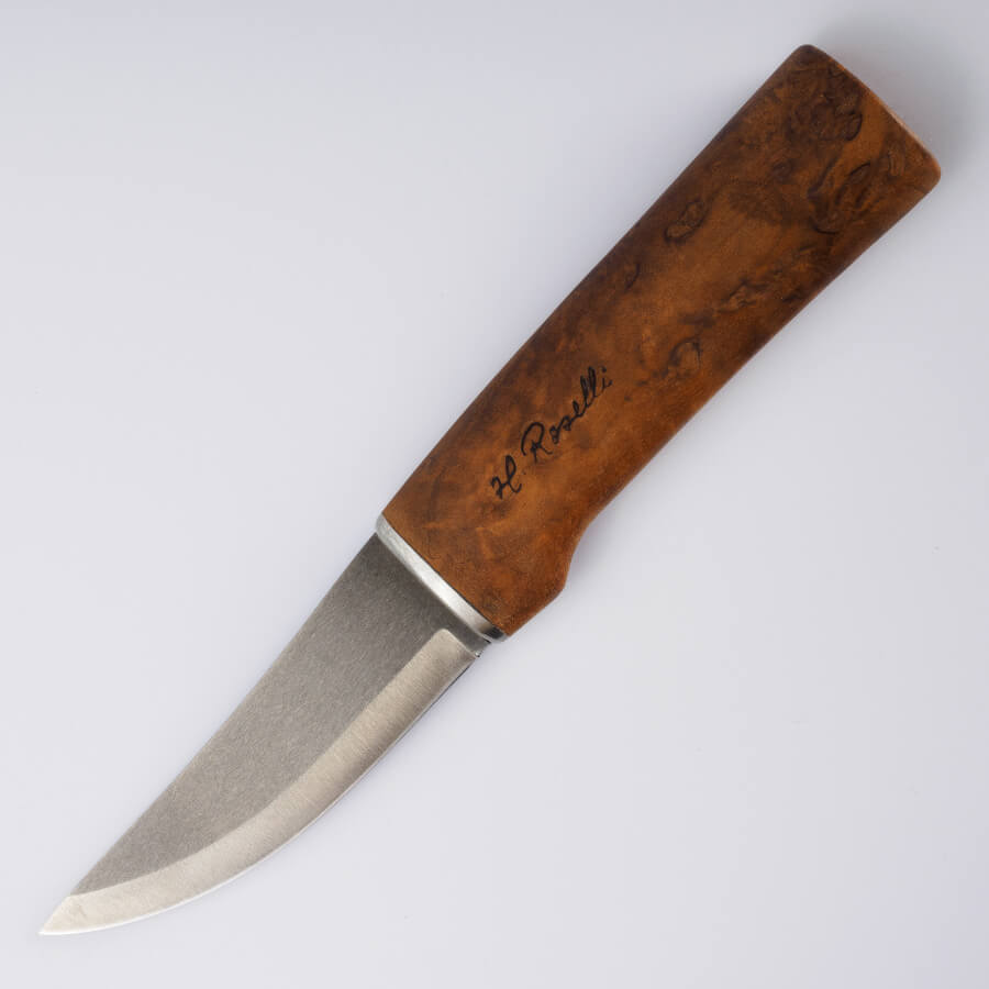 Handgefertiges Jagdmesser R200 Hunter aus UHC Stahl von Roselli aus Finnland