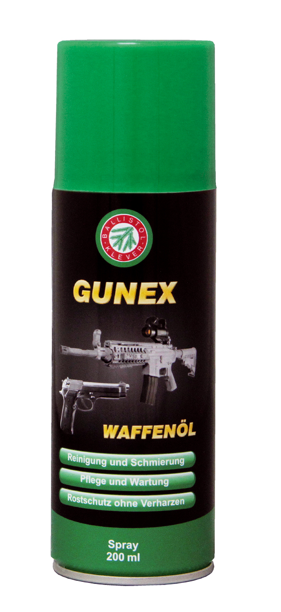 Ballistol Gunex Waffenöl zur Reinigung und Waffenpflege