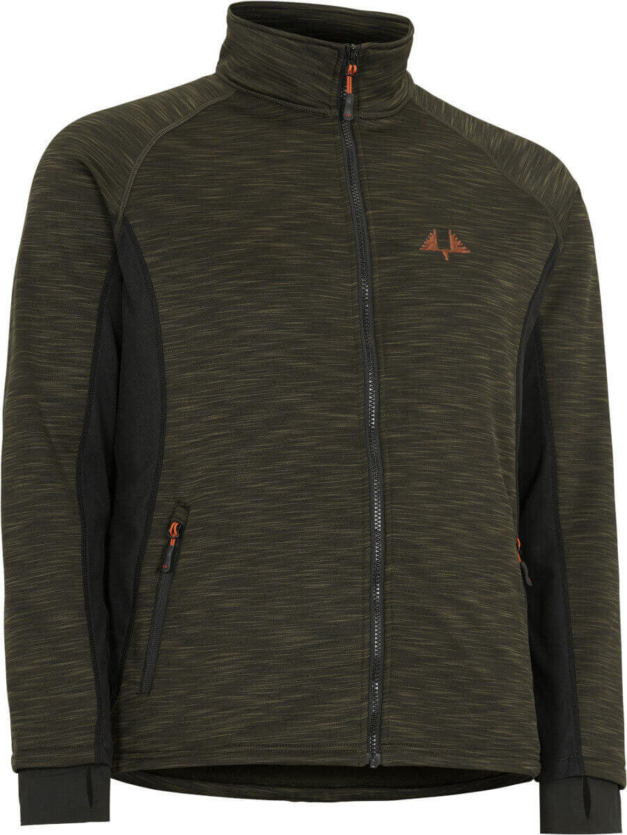 Fleecejacke "Ridge" oliv 
