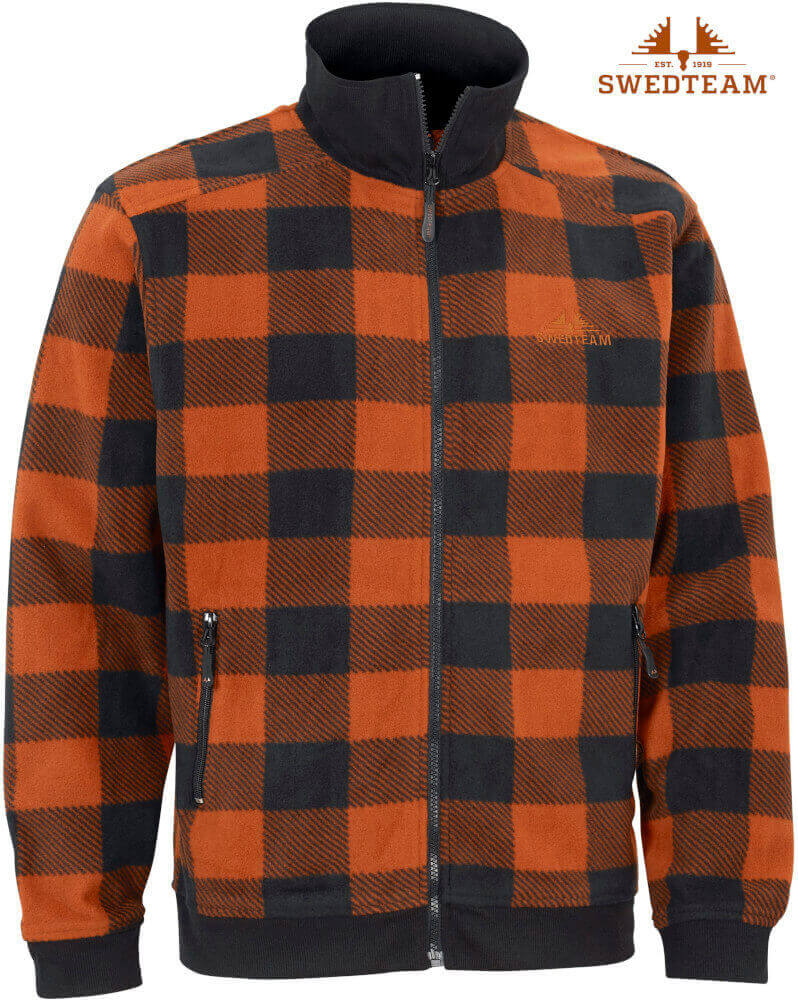 Fleecejacke Lynx orange von Swedteam