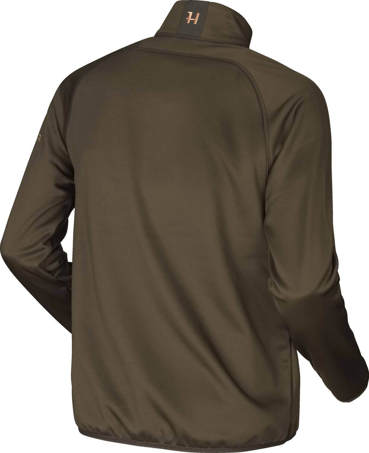 Rückseite Fleecejacke Njord willow green