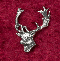Hutanstecker reifer Damhirsch